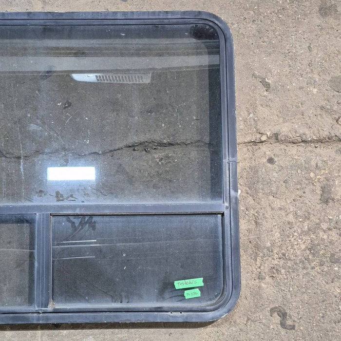 Used Black Radius Opening Window - 44.25 X 35.5 X 1.875