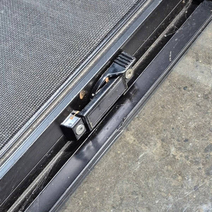 Used Black Radius Opening Window - 44.25 X 35.5 X 1.875