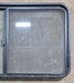 Used Black Radius Opening Window : 45 1/4" W x 25 1/4" H x 1 7/8" D - Young Farts RV Parts