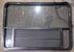 Used Black Radius Opening Window : 47 1/2" W x 34 1/4" H x 1 7/8" D - Young Farts RV Parts