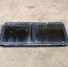 Used Black Radius Opening Window : 47 1/2" X 21 1/2" X 2" D - Young Farts RV Parts