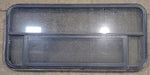 Used Black Radius Opening Window : 47 1/4" W x 21 1/2" H x 1 5/8" D - Young Farts RV Parts