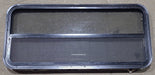 Used Black Radius Opening Window : 47 1/4" W x 21 1/2" H x 1 7/8" D - Young Farts RV Parts