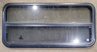 Used Black Radius Opening Window : 47 1/4" W x 21 1/4" H x 1 7/8" - Young Farts RV Parts