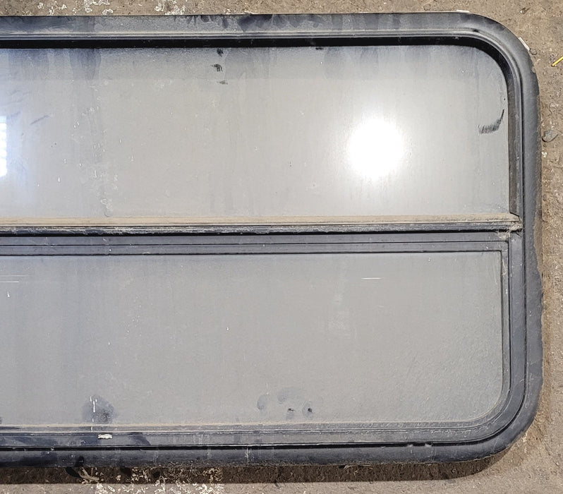 Used Black Radius Opening Window : 47 1/4" W x 21 1/4" H x 1 7/8"