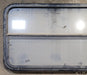 Used Black Radius Opening Window : 47 1/4" W x 21 1/4" H x 1 7/8" - Young Farts RV Parts
