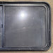 Used Black Radius Opening Window : 47 3/4" W x 23 3/4" H x 1 3/4" - Young Farts RV Parts