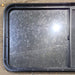 Used Black Radius Opening Window : 47 3/4" W x 23 3/4" H x 1 3/4" - Young Farts RV Parts