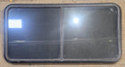 Used Black Radius Opening Window : 47 3/4" W x 23 3/4" H x 1 3/4" - Young Farts RV Parts