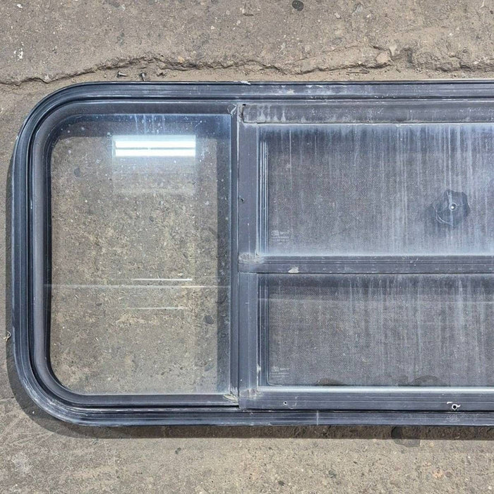 Used Black Radius Opening Window - 47.5 X 17.5 X 1.875
