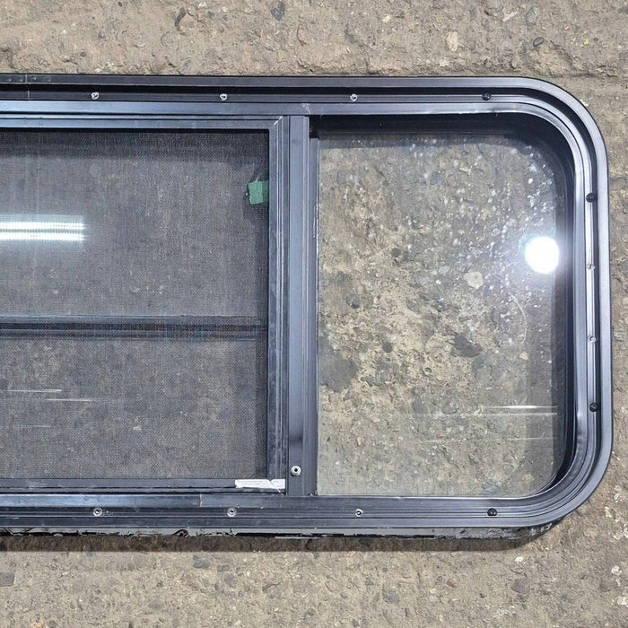 Used Black Radius Opening Window - 47.5 X 17.5 X 1.875