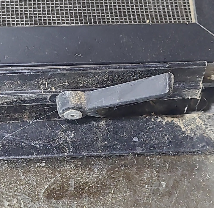 Used Black Radius Opening Window : 48 1/4" W x 25 3/4" H x 2" D