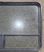 Used Black Radius Opening Window : 48 1/4" W x 31 3/4" H x 1 7/8" - Young Farts RV Parts