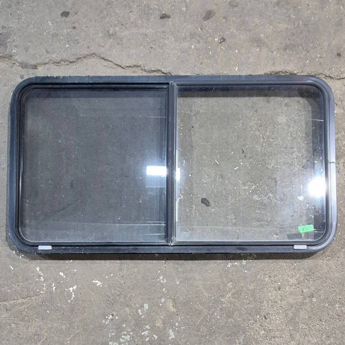 Used Black Radius Opening Window - 48.25 X 25.75 X 1.75