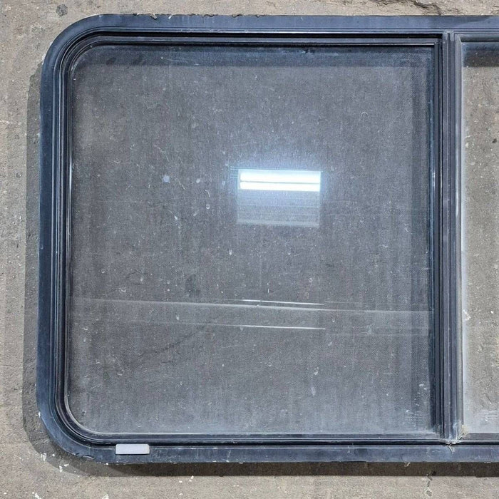 Used Black Radius Opening Window - 48.25 X 25.75 X 1.75