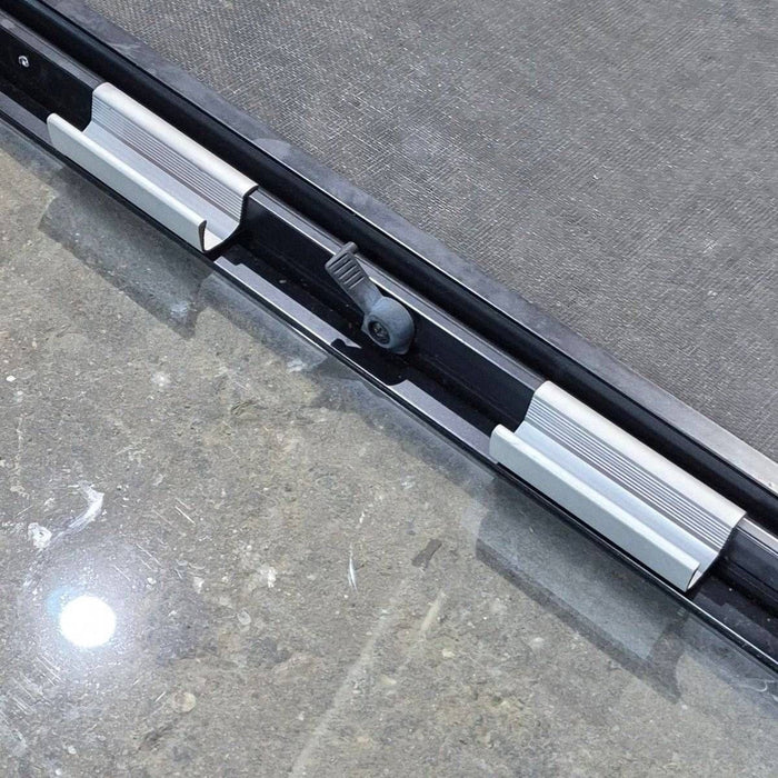 Used Black Radius Opening Window - 48.25 X 25.75 X 1.75