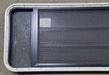 Used Black Radius Opening Window : 53" W x 21" H x 1 3/4" D - Young Farts RV Parts