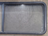 Used Black Radius Opening Window : 60 1/4" W x 21 3/4" H x 1 3/4" D - Young Farts RV Parts