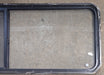 Used Black Radius Opening Window : 60 1/4" W x 21 3/4" H x 1 3/4" D - Young Farts RV Parts