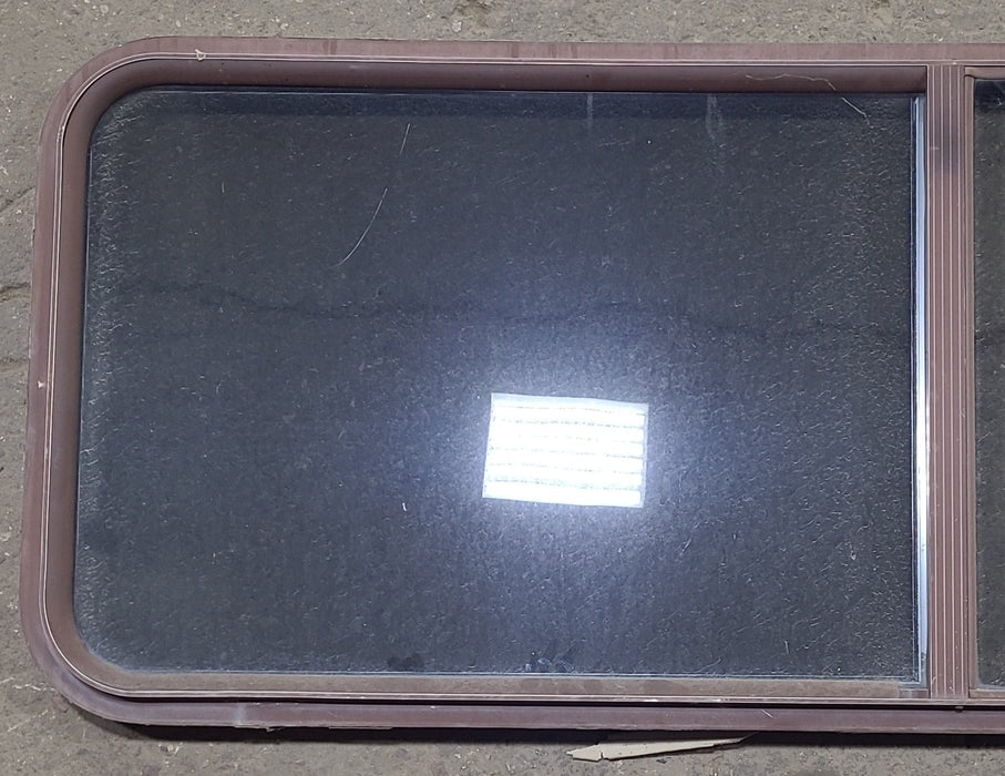 Used Black Radius Opening Window : 60 3/4" W x 21 3/4" H x 1 3/8" D