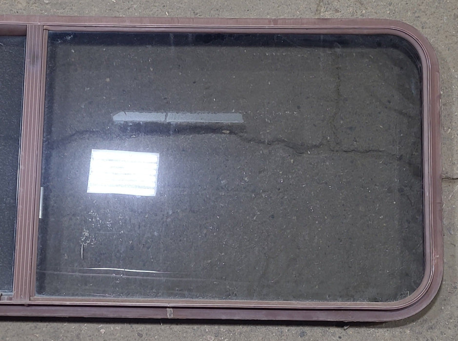 Used Black Radius Opening Window : 60 3/4" W x 21 3/4" H x 1 3/8" D