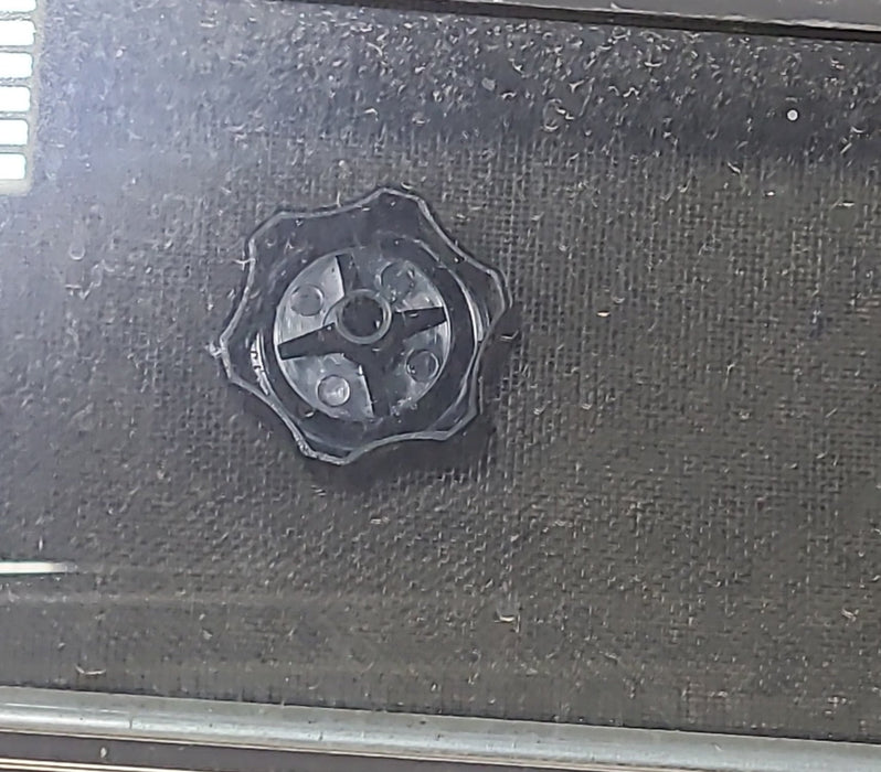 Used Black Radius Opening Window : 60 3/4" W x 30" H x 1 3/8" D