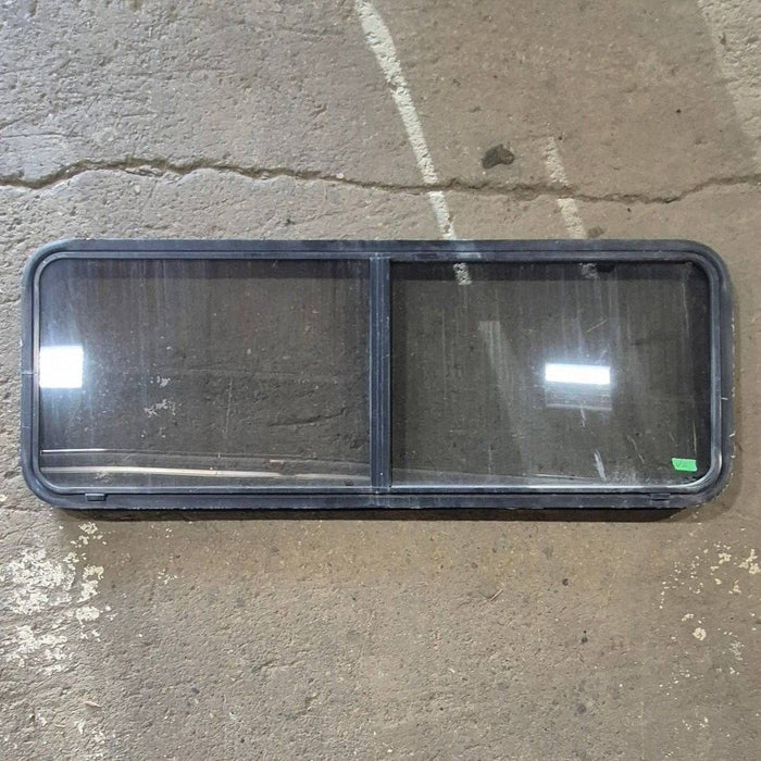 Used Black Radius Opening Window - 60 X 23 1/2 X 2