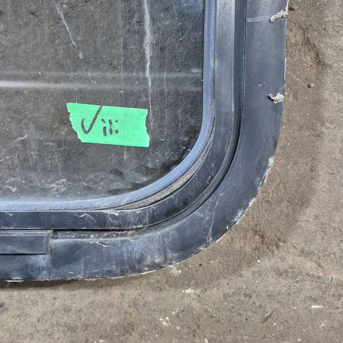 Used Black Radius Opening Window - 60 X 23 1/2 X 2