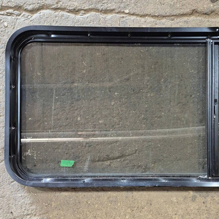 Used Black Radius Opening Window - 60 X 23 1/2 X 2