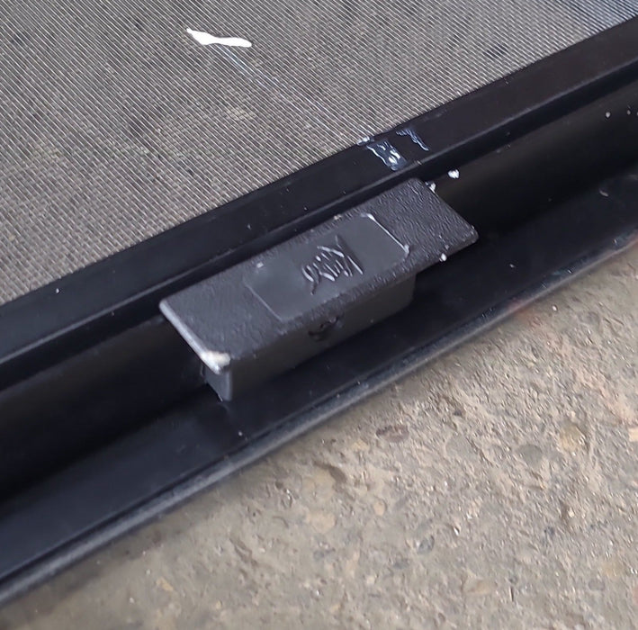 Used Black Radius Opening Window : 71 1/4" W x 14 1/2" H x 1" D