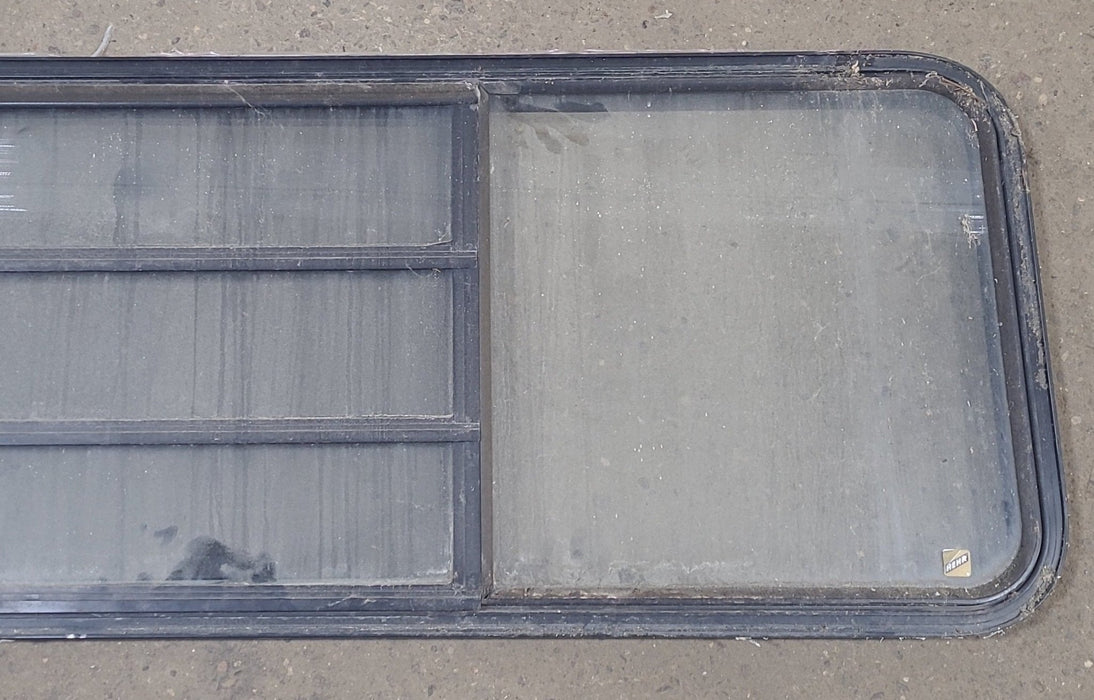 Used Black Radius Opening Window : 71 1/4" W x 21 1/2" H x 1 1/2" D