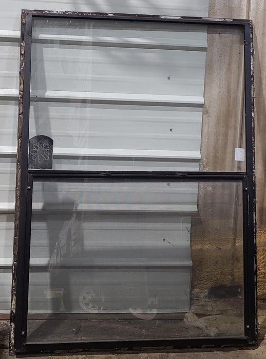 Used Black Square Opening Window: 35 1/4" W x 48 3/4" H x 1" D