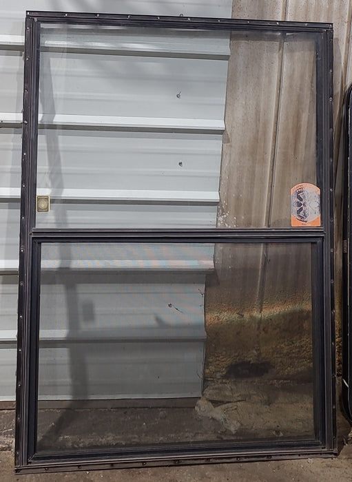 Used Black Square Opening Window: 35 1/4" W x 48 3/4" H x 1" D