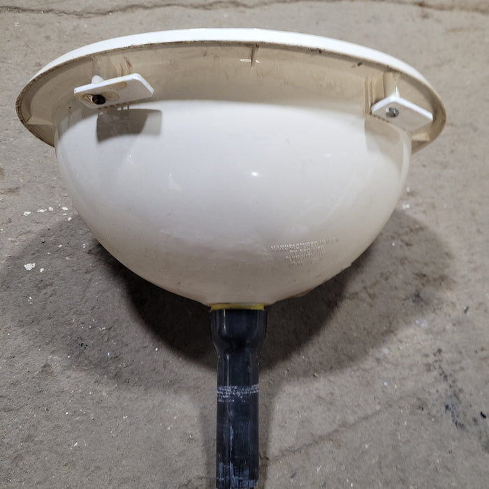 Used Bathroom Sink, Bone - 13 3/4" X 10 1/2" X 6 1/4"D