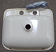 Used Bone Bathroom Sink 14 3/4" x 12 1/4" x 5 1/2" D - Young Farts RV Parts