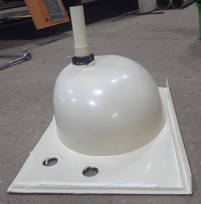 Used Bathroom Sink, Bone - 20 3/8" X 13 1/8" X 6 1/2" D