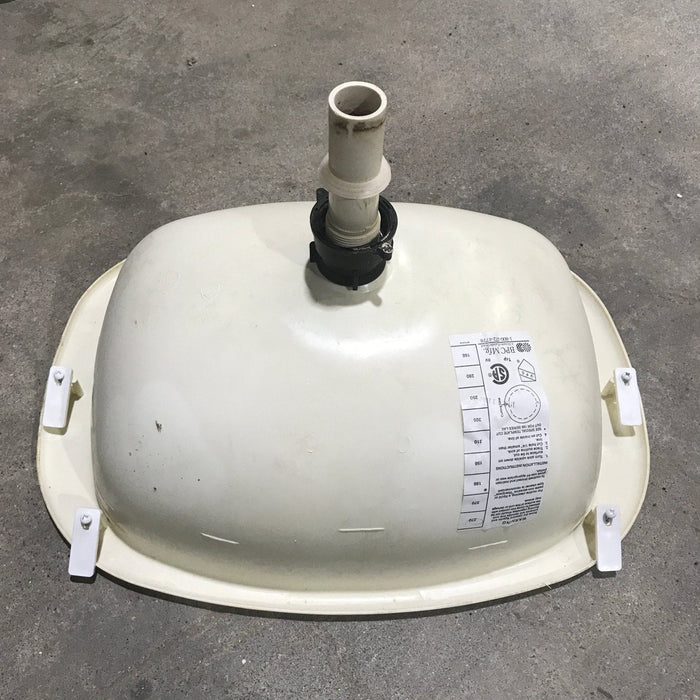 Used Bathroom Sink, Bone - 20" x 17 1/2" x 7 1/4"D