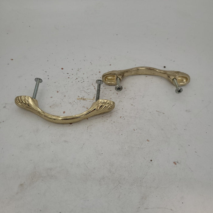 Used Brass Cabinet Handle 3" Hole Spacing