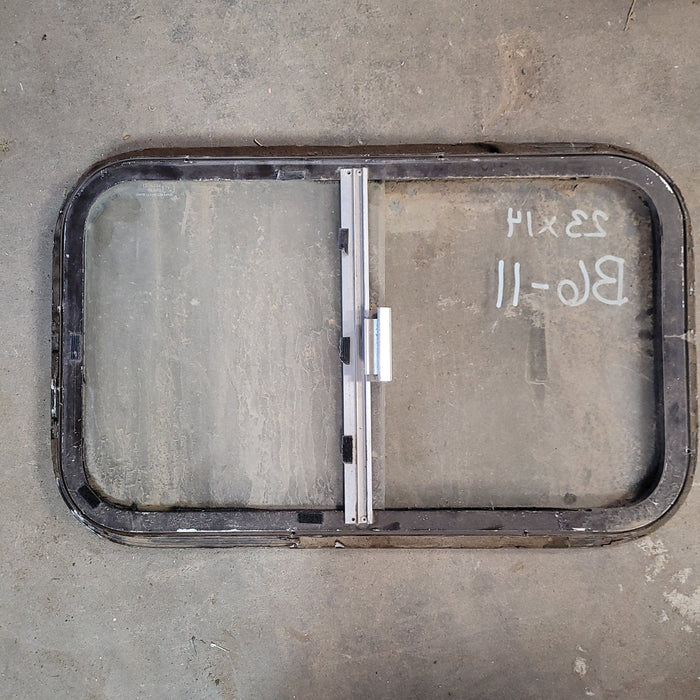 Used Brown Radius Opening Window : 23 X 14  X 2" D