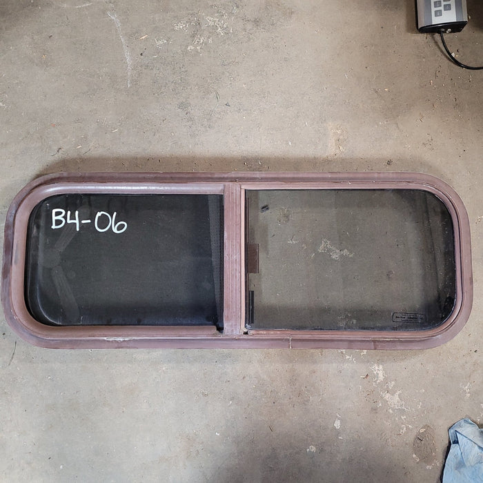 Used Brown Radius Opening Window : 33 1/2 X 11 3/4 X 2" D