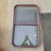 Used Brown Radius Opening Window : 33 3/4 X 19 3/4 X 2" D - Young Farts RV Parts