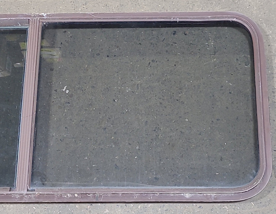 Used Brown Radius Opening Window : 51 3/4" W X 21 3/4" H X 2" D