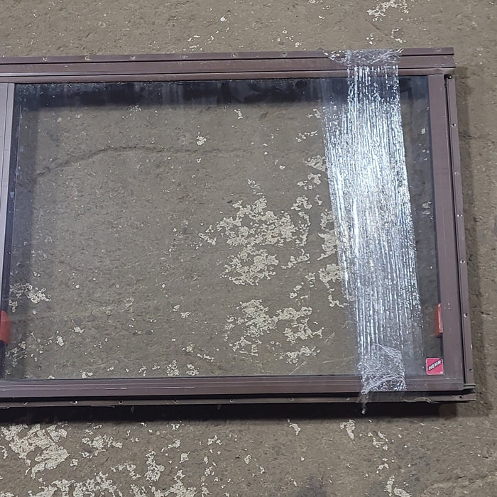 Used Brown Square Emergency Opening Window: 48 1/2" W x 21 1/2" H x 1 1/2" D