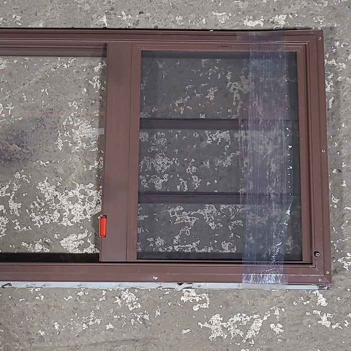 Used Brown Square Emergency Opening Window: 48 1/2" W x 21 1/2" H x 1 1/2" D - Young Farts RV Parts