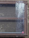 Used Brown Square Opening Window: 24 1/2" W x 18 1/2" H x 1 1/2" D - Young Farts RV Parts