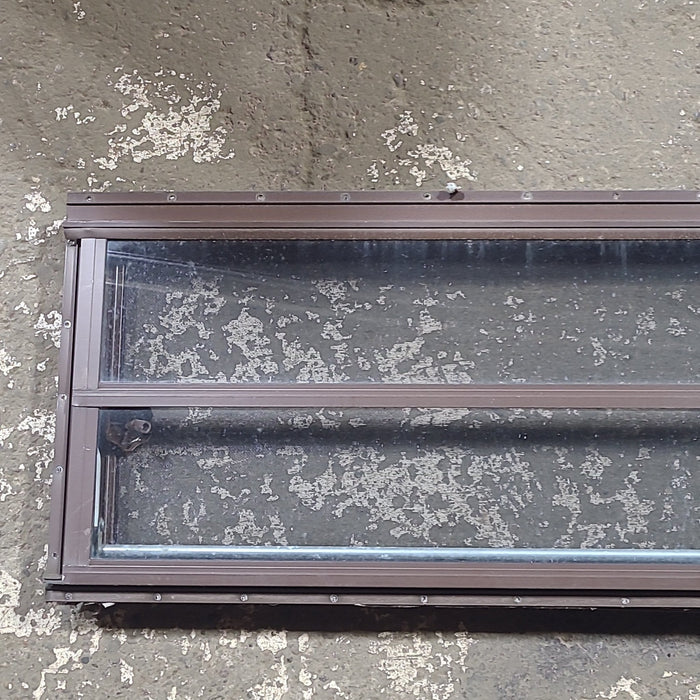 Used Brown Square Opening Window: 36 3/8" W x 15 5/8" H x 1 1/2" D