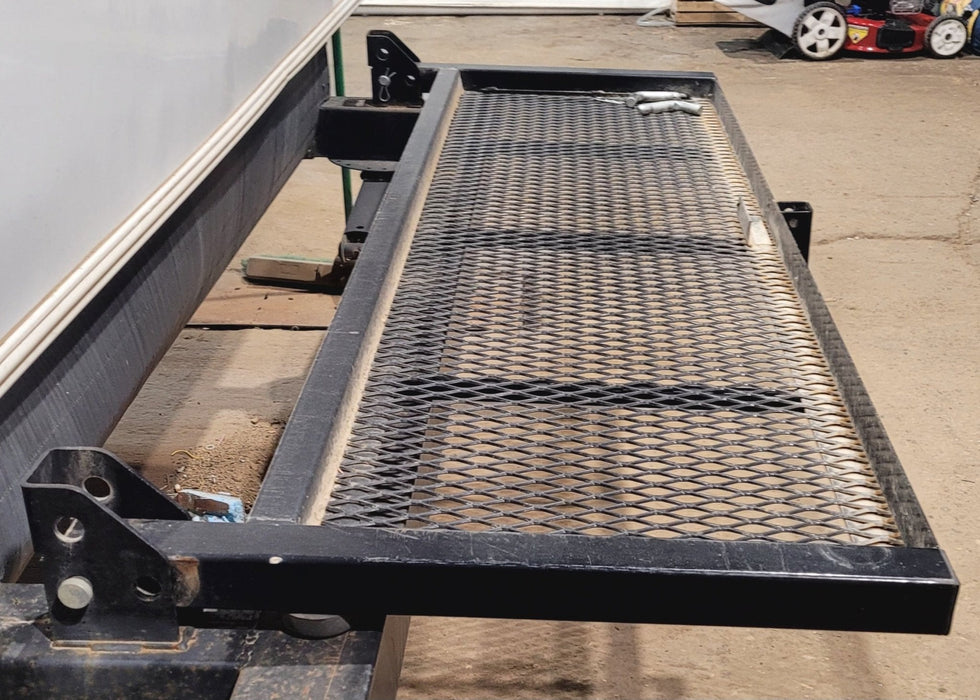 Used Bumper Mounted Folding Cargo Tray/Carrier