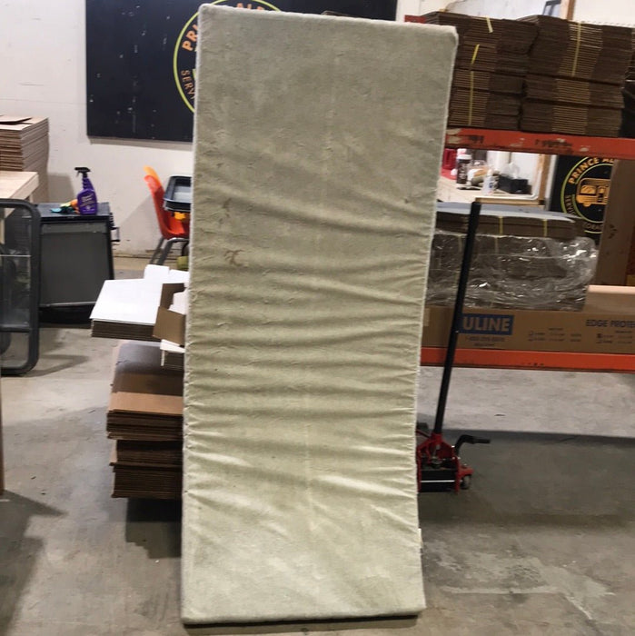Used Bunk Mattress 73" L x 29" W x 3" D