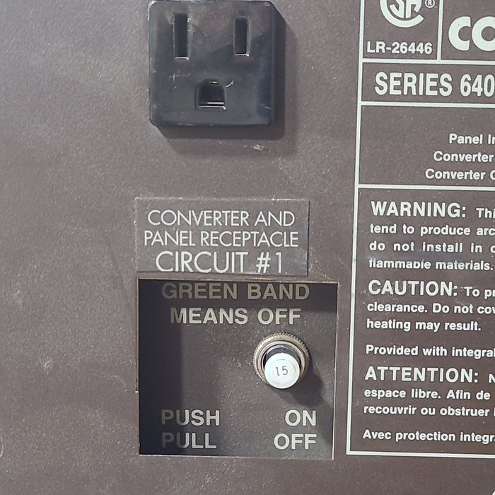 Used B&W 15 AMP Converter - Young Farts RV Parts