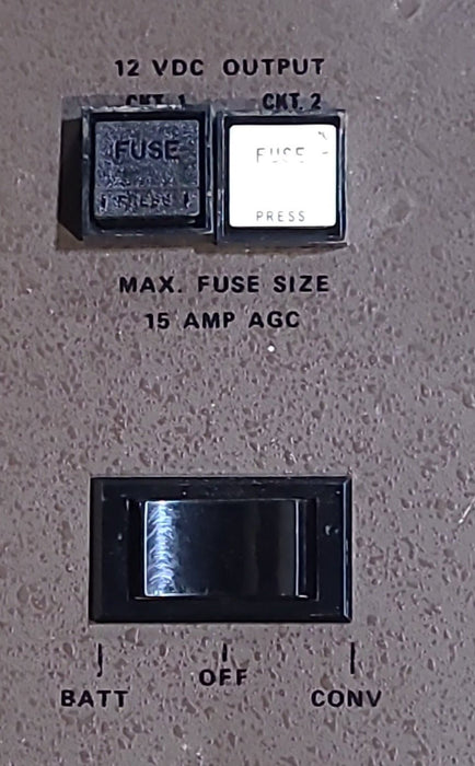 Used B&W Converter Series 6400 Model 6415 - 15 AMP